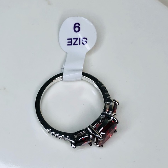 Ring Bomb Triple Ruby Ring - Picture 4 of 5